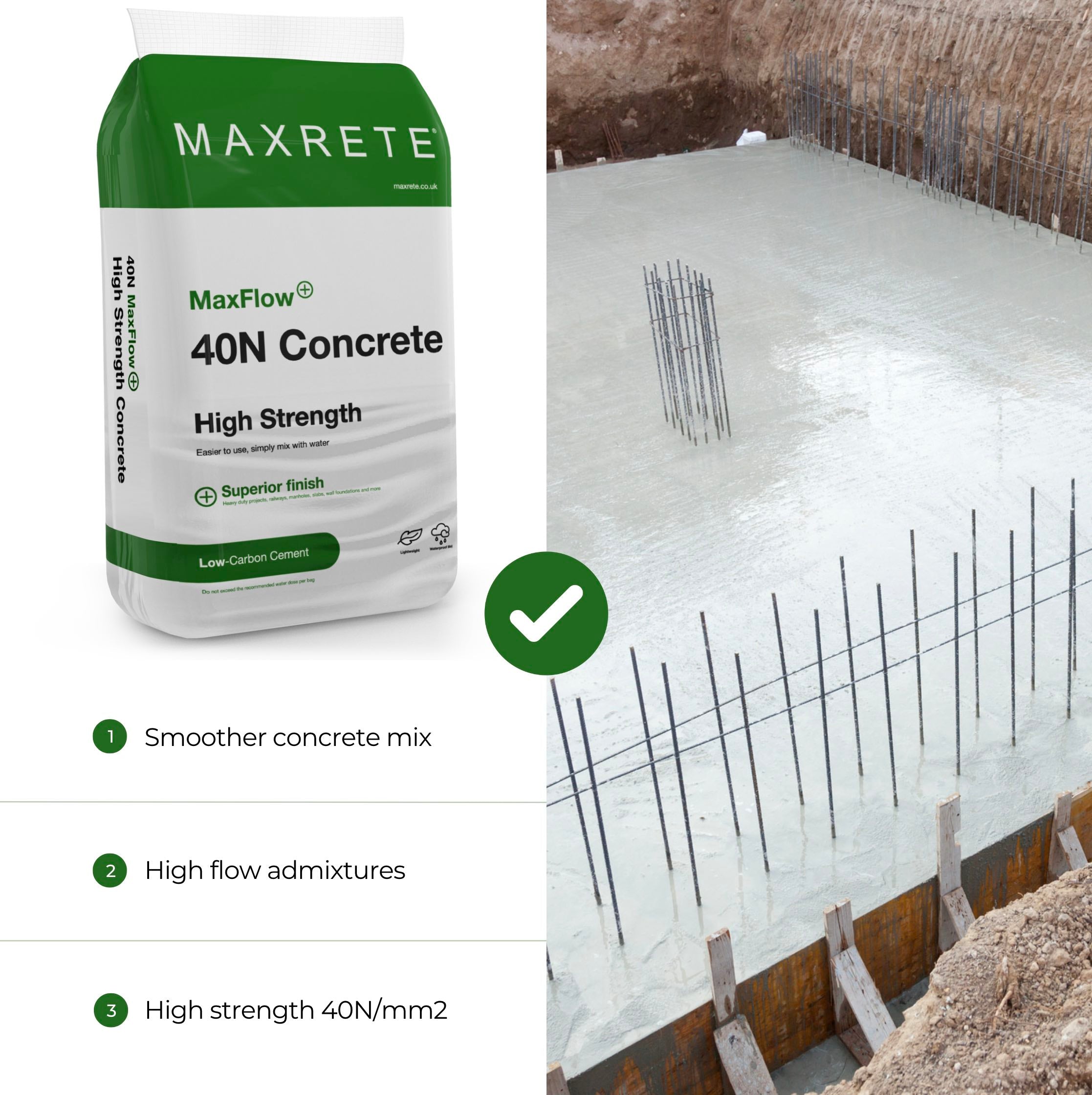 40N MaxFlow Concrete