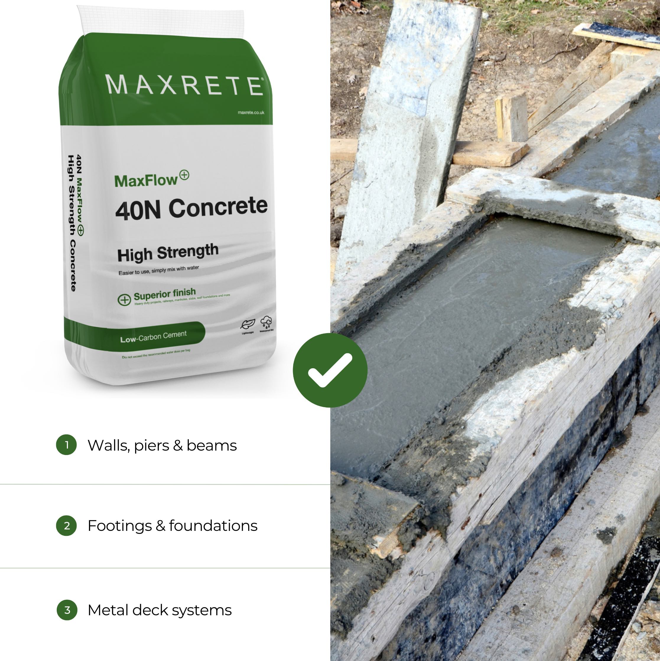 40N MaxFlow Concrete