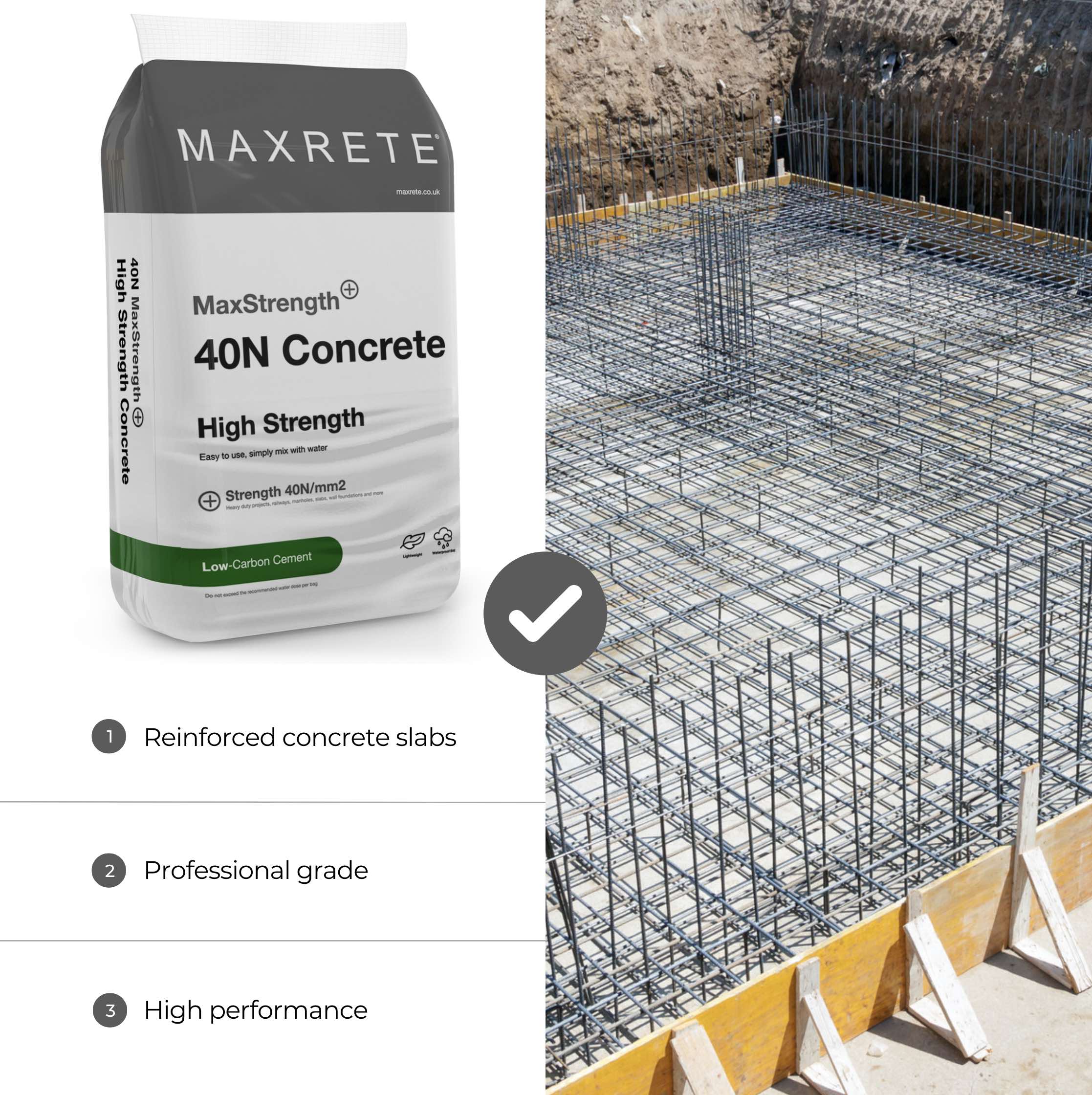 40N MaxStrength Concrete