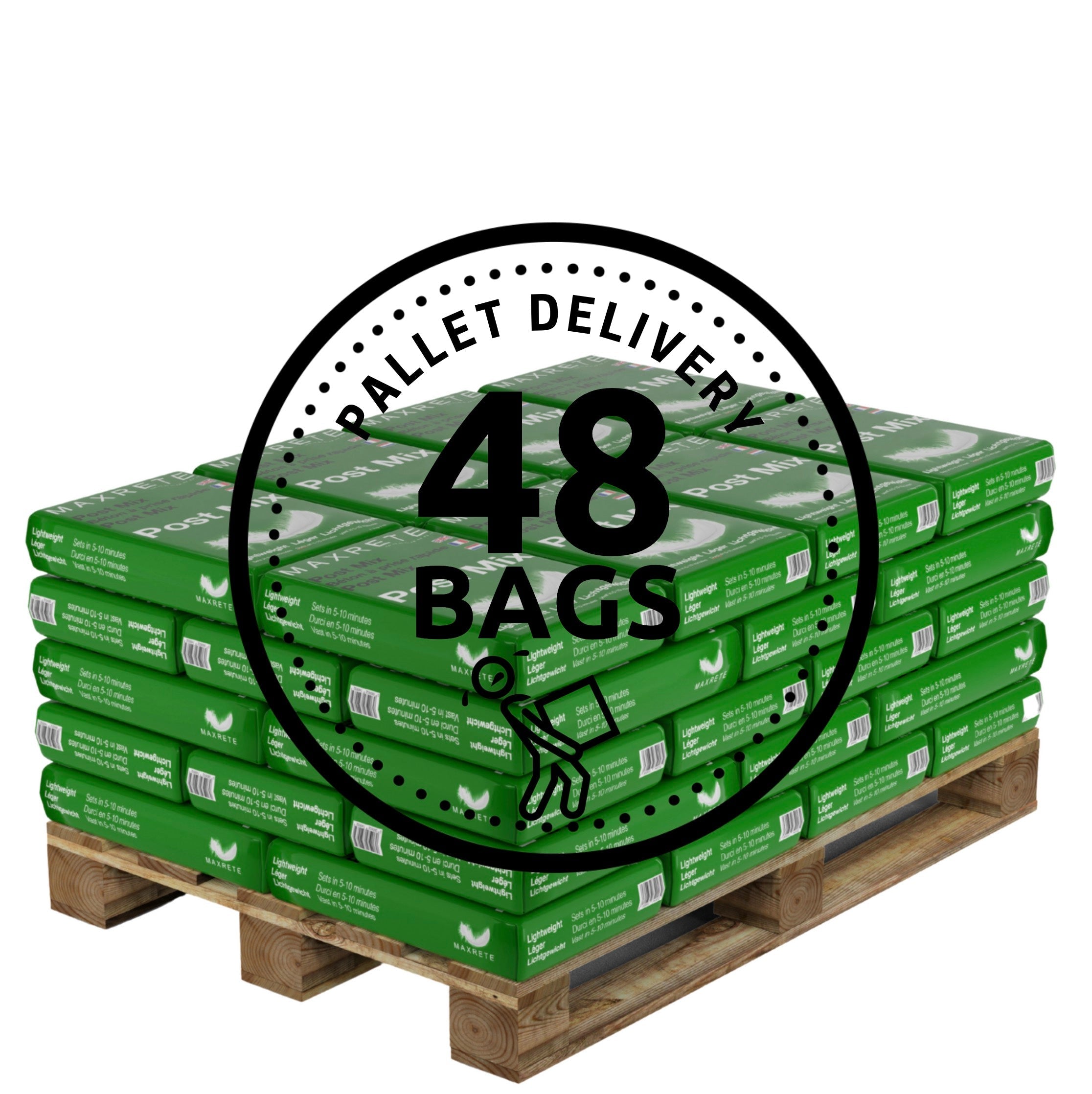 How Many Bags of Concrete Are on a Pallet