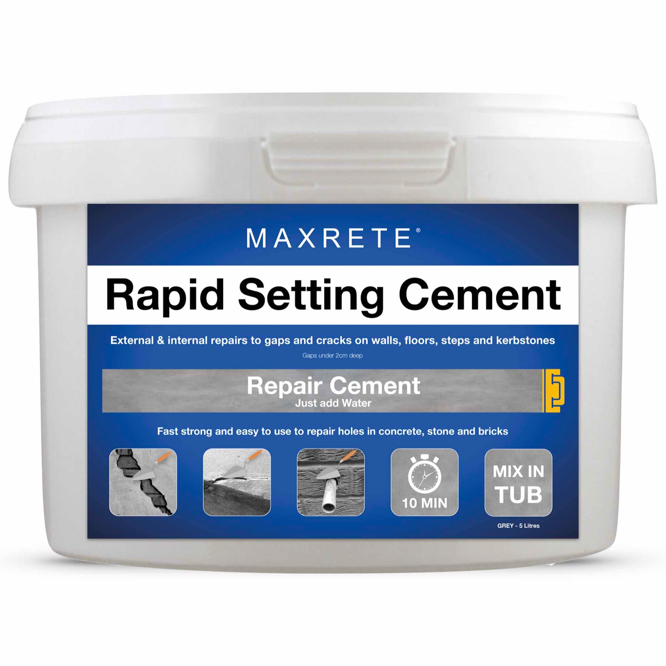 Rapid Setting Cement 'Mix in Tub' Incl Multi-Use Kit