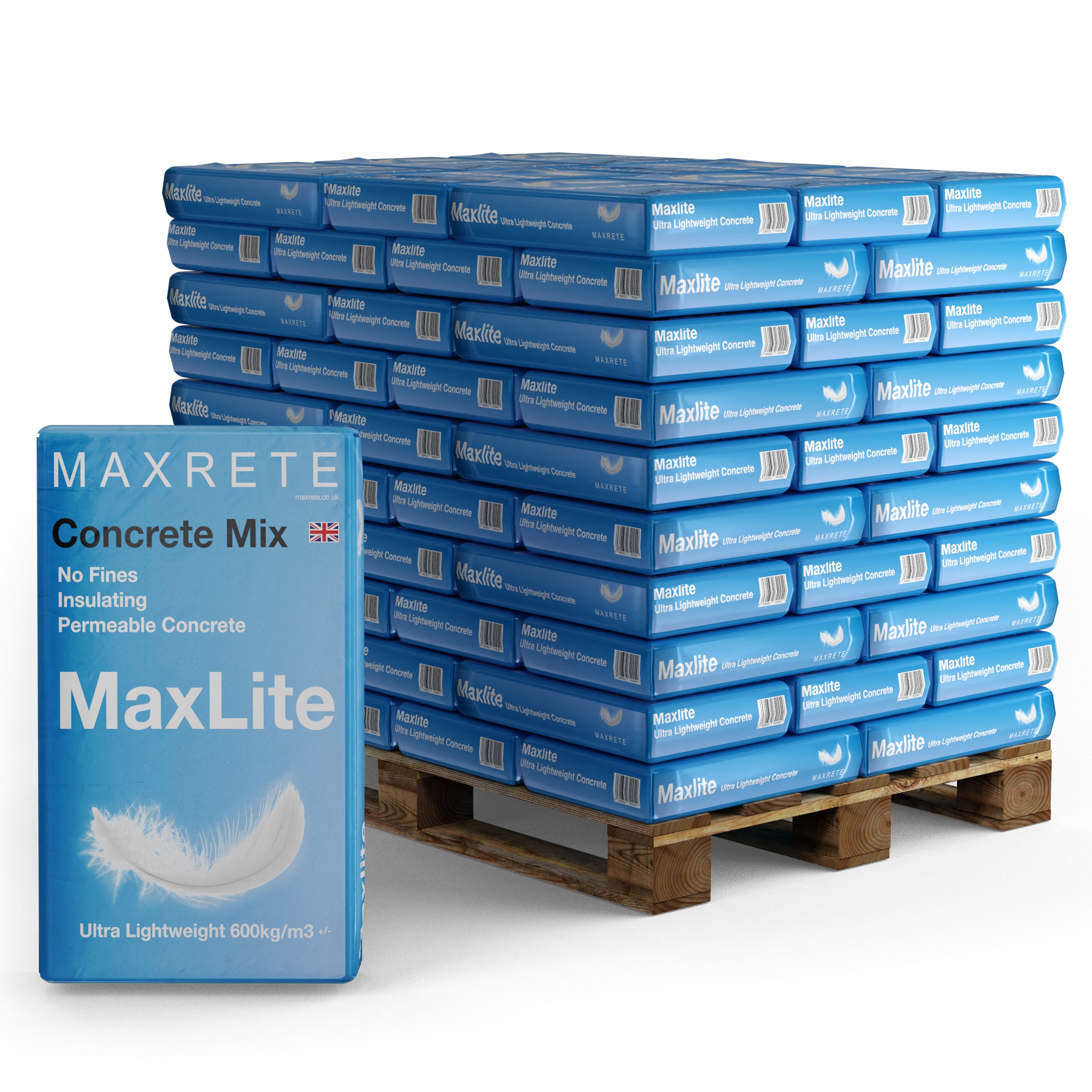 Ultra Lightweight Concrete 50x Bags FREE DELIVERY Maxrete®