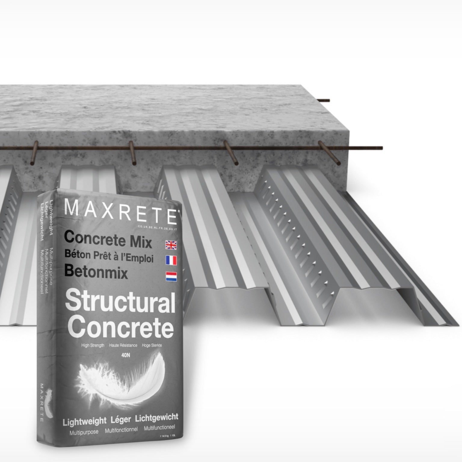 40N Structural Concrete 80x Bags FREE DELIVERY