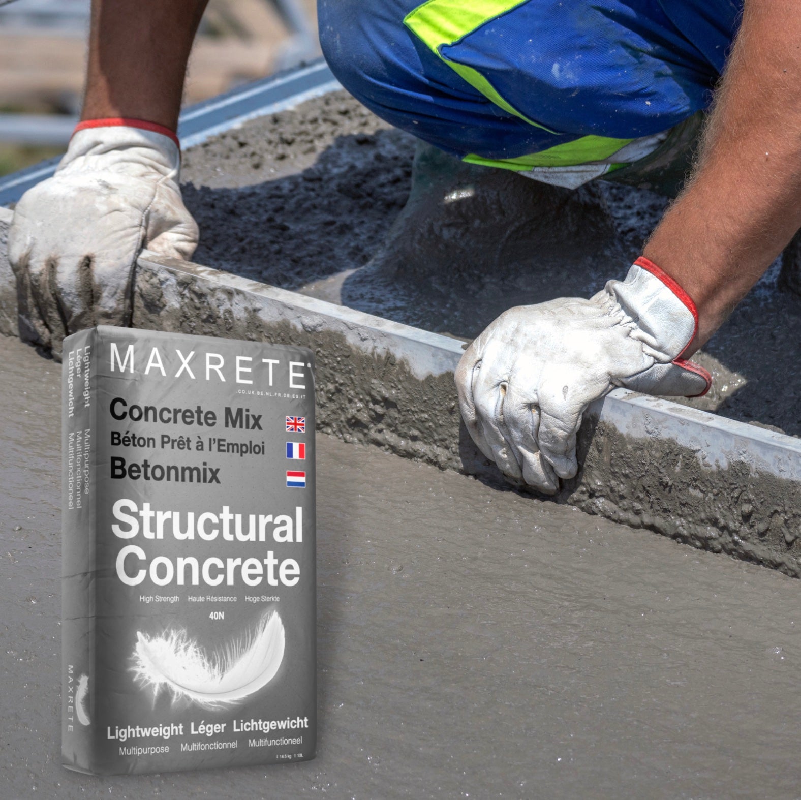 Ultra Lightweight Concrete 50x Bags FREE DELIVERY Maxrete®