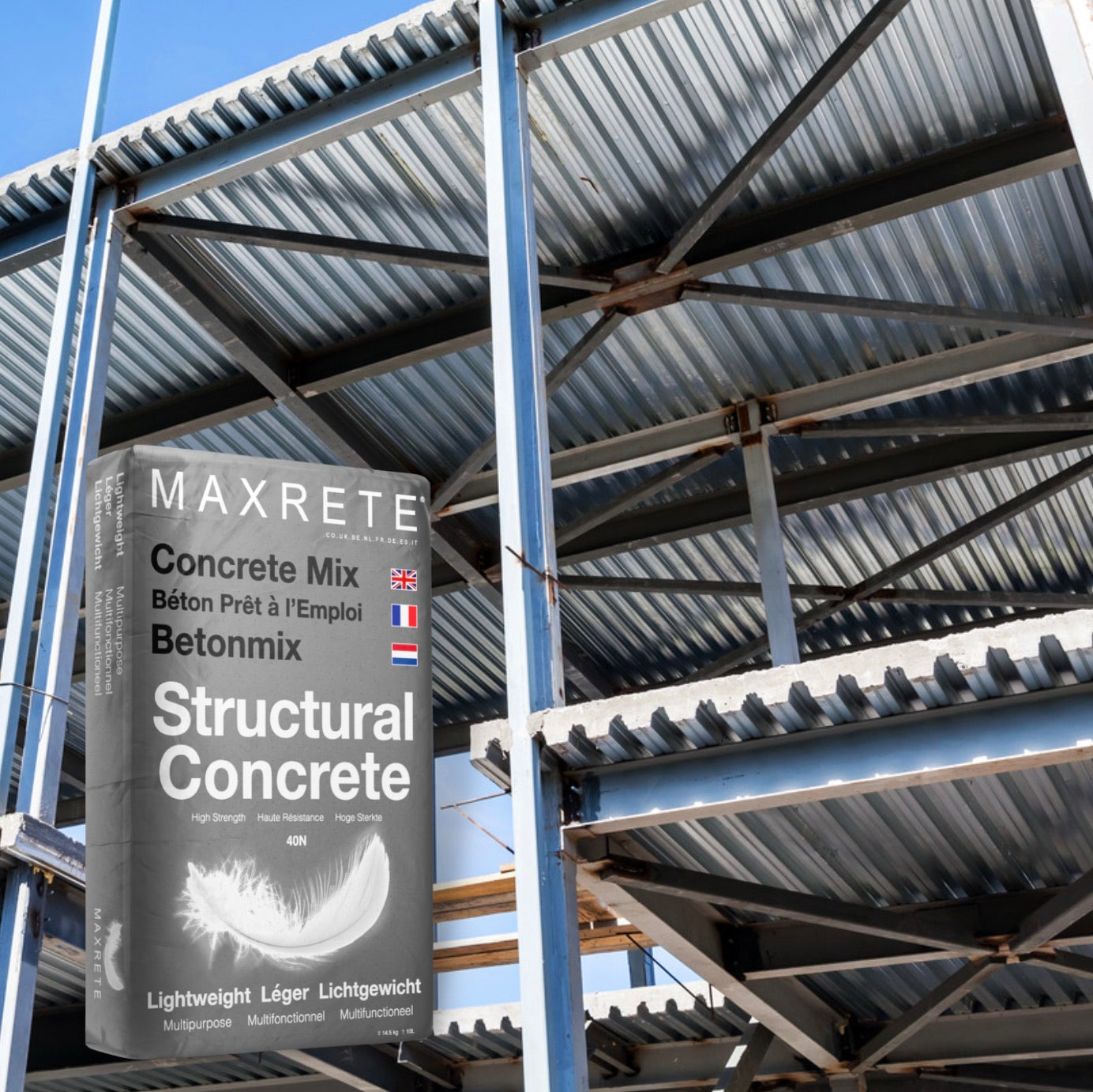 40N Structural Concrete 80x Bags FREE DELIVERY