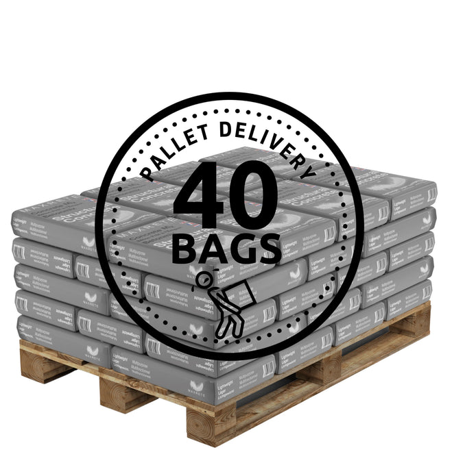 Ultra Lightweight Concrete 50x Bags FREE DELIVERY Maxrete®